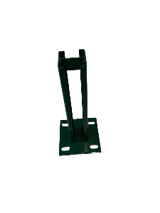 Platine pour poteau carré portillon 60x60